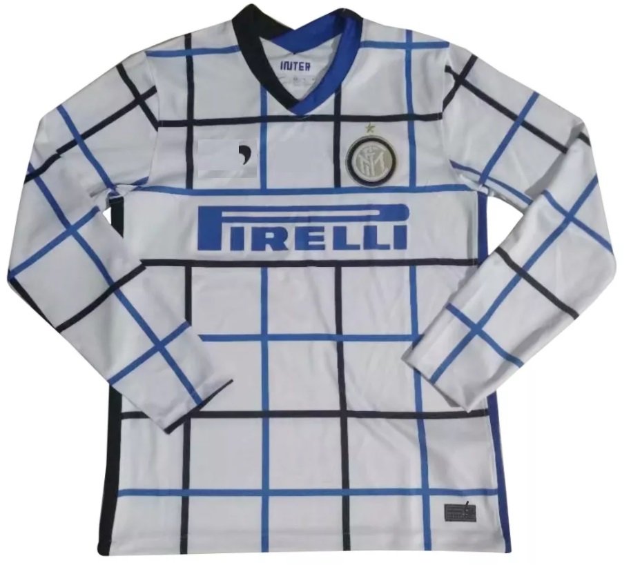 Camisa Inter de Milão 2020 2021 II Away  Jogador manga comprida